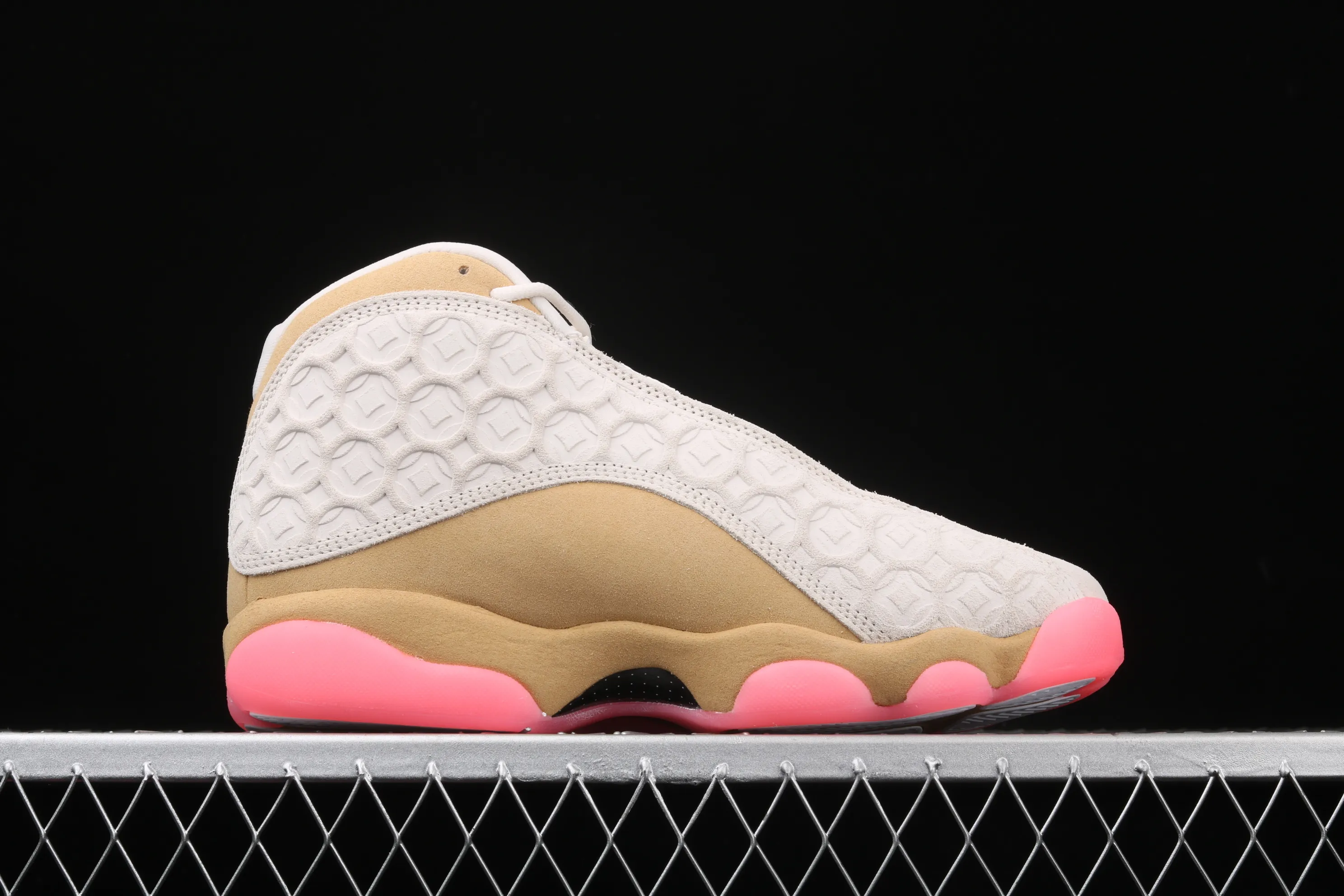 All categories Air Jordan Jordan series basketball shoes Air Jordan 13 Air Jordan 13 RETRO CNY AJ13 Joe 13 celebrates the Chinese New Year Copper Coin White Yellow Pink CW4409-100